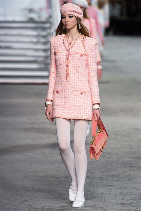 bike shorts and blazers chanel 2019|chanel spring dresses.